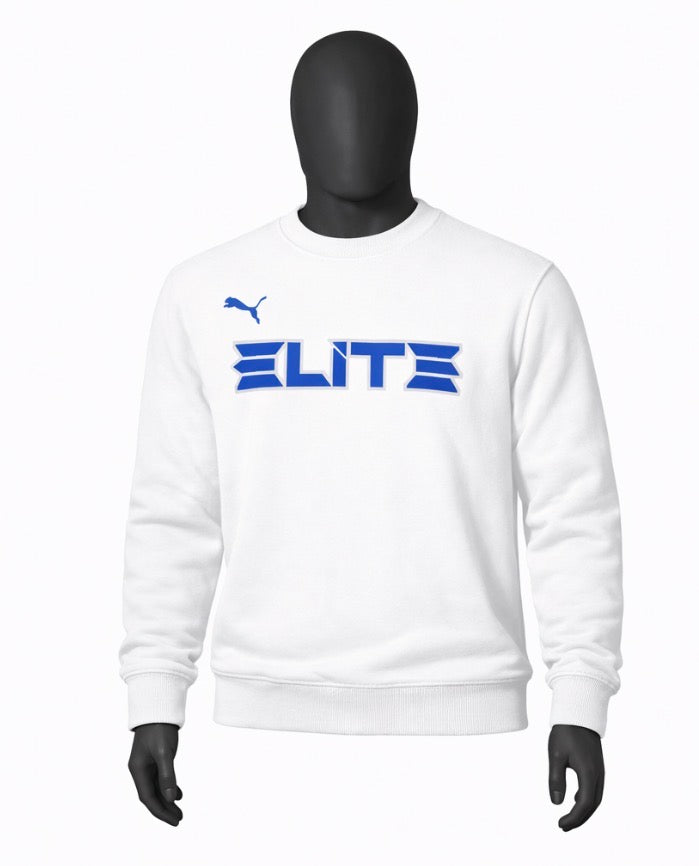 White / Blue / Glow in the dark border