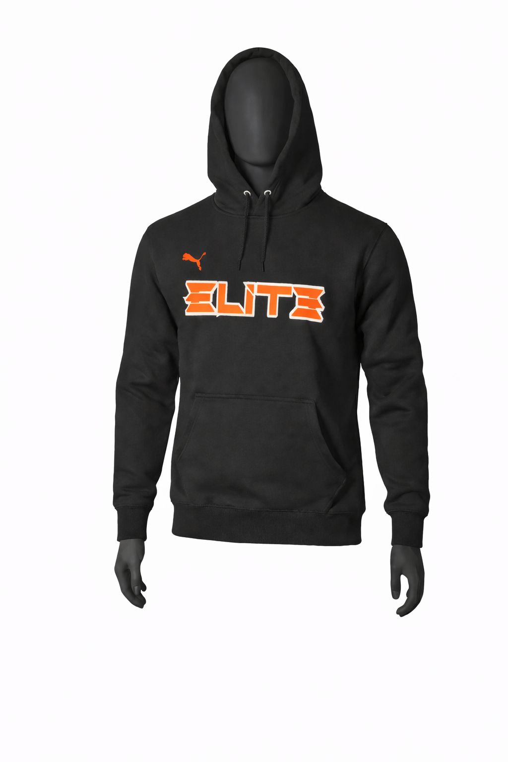 Black/ Neon Orange Elite /Glow in Dark Border