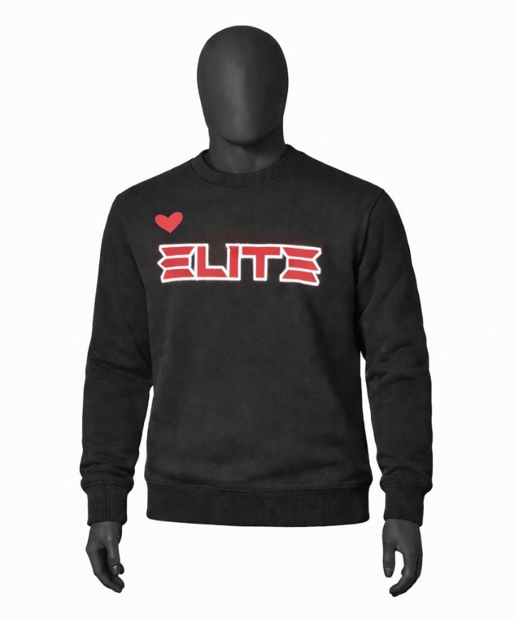 Black / Red Elite / glow in the dark border