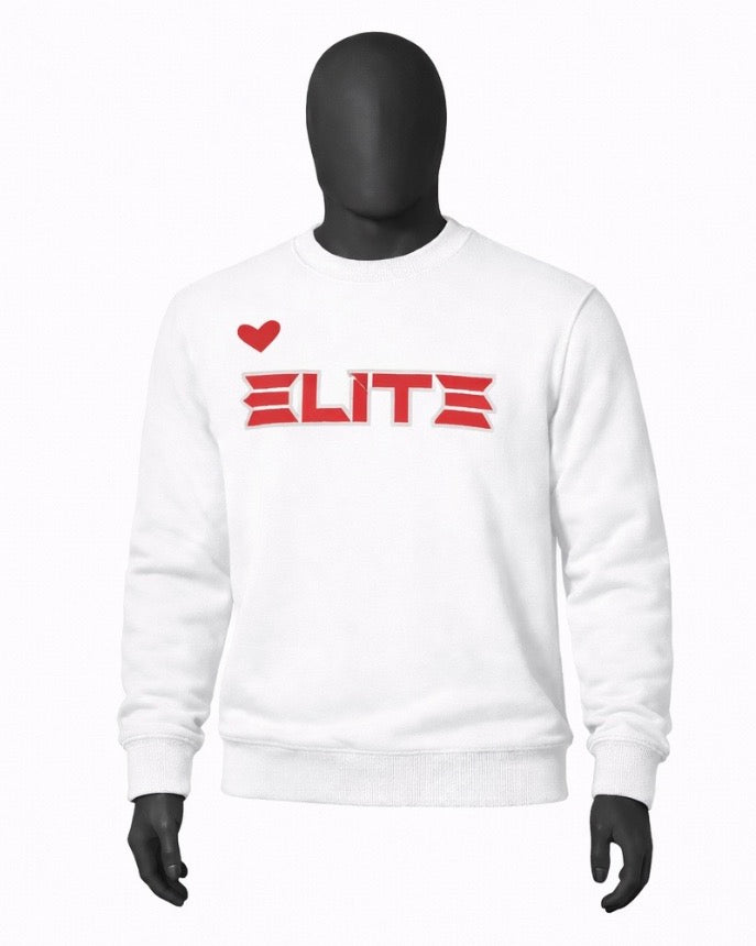 White / Red Elite / glow in the ark border 